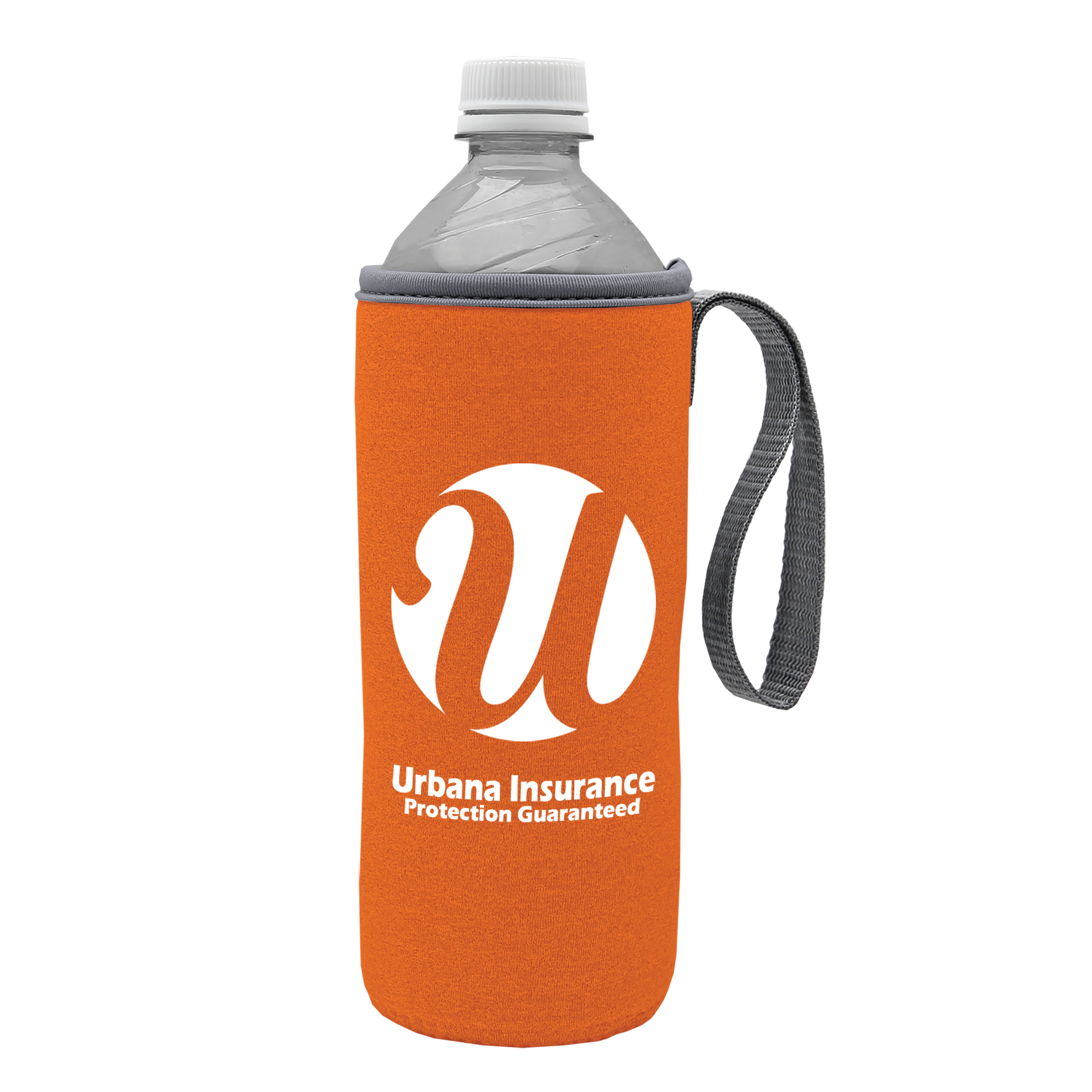 Insulated Water Bottle Caddy with Carry Strap